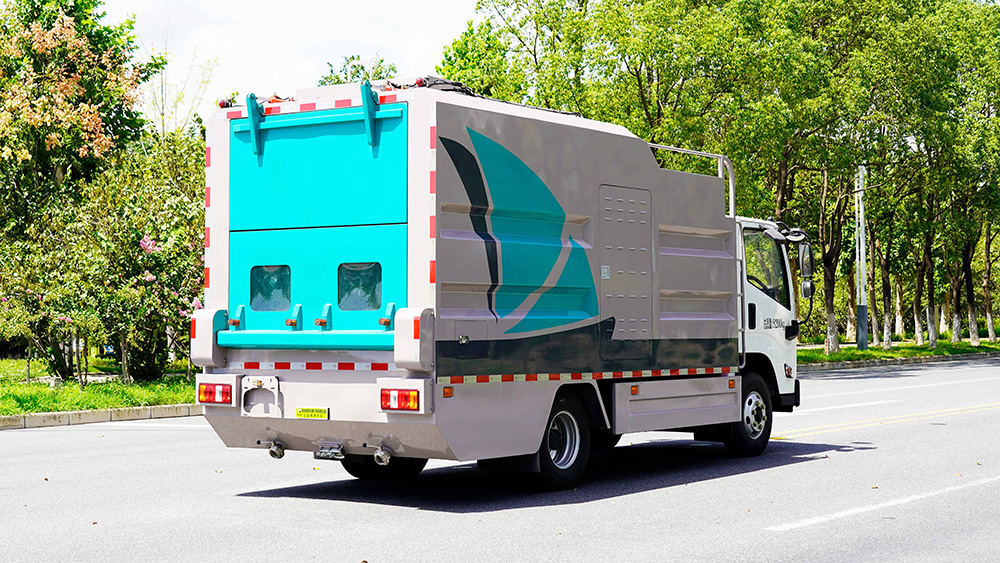 江铃凯汽垃圾桶清洗车