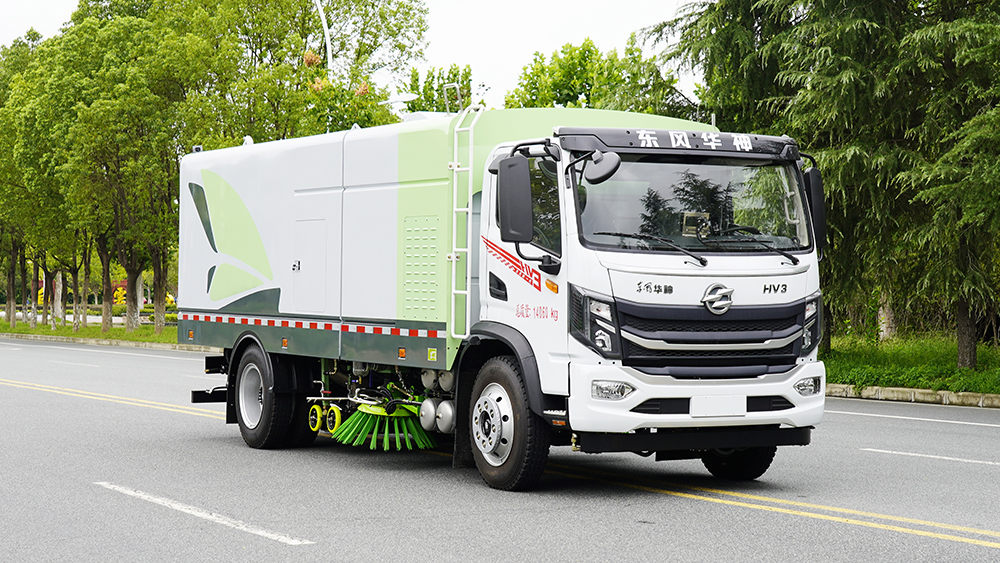 东风华神纯电动洗扫14吨